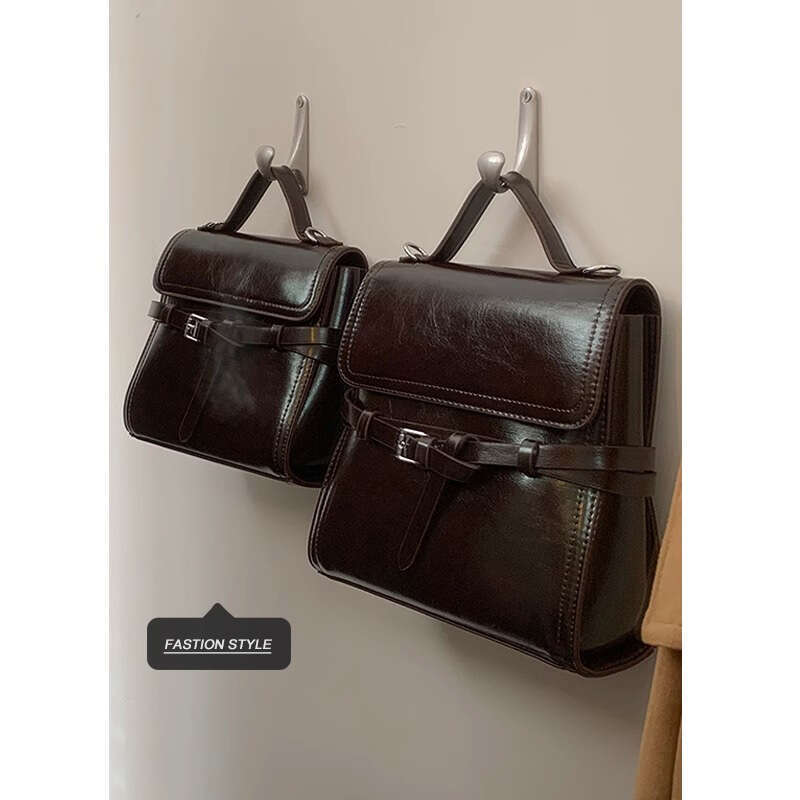 designer bag Women's Autumn Winter Handbag 2024 New High-end Simple Small Square Bag Multifunctional Casual Backpack