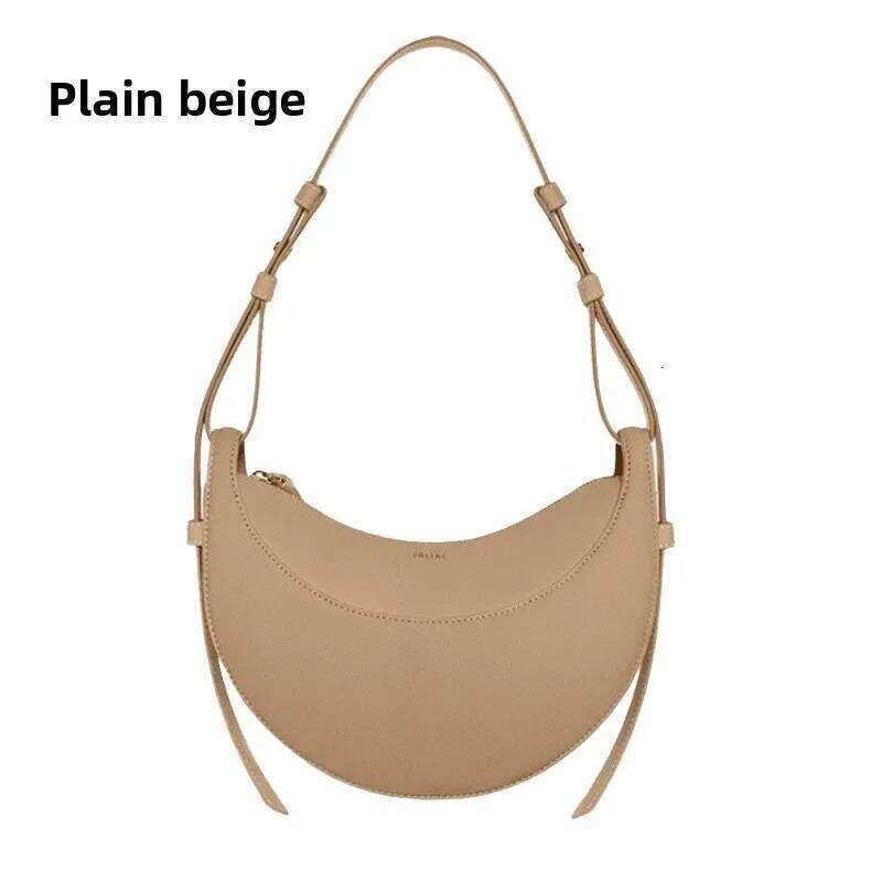 French niche design single shoulder crossbody crescent bag