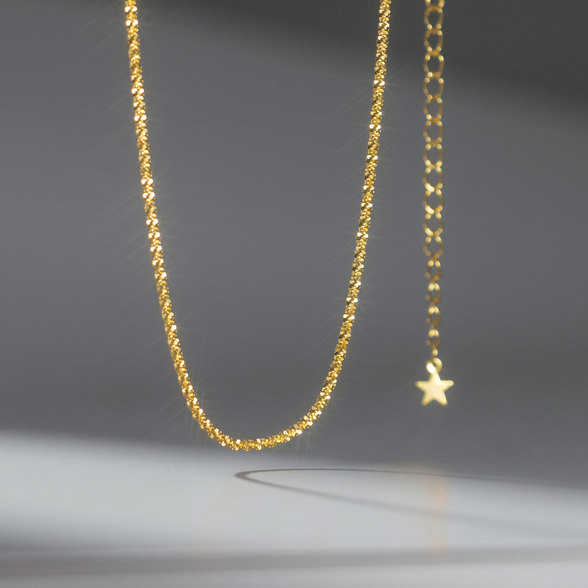 Choucong Ins Top Sell Sparkling Simple Fashion Jewelry Genuine 100% 925 Sterling Silver Bright Party Bright Women Lady Chains Star Necklace For Lover 