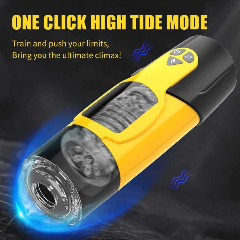Dark Knight Electric Fully Automatic Telescopic Rotating Sound Silicone Airplane Cup Exerciser Adult Sex Toy
