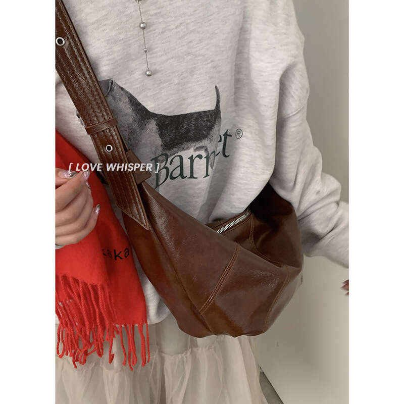 Niche Underarm for Women 2024 designer bag New Large Capacity Dumpling Simple Versatile Shoulder Crossbody Bag