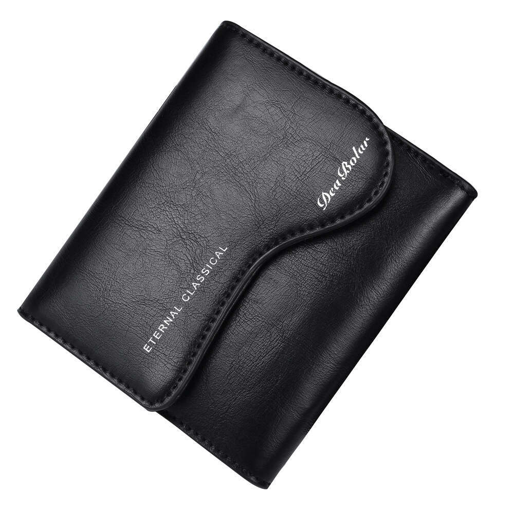 Short Vertical Men's Wallet for Young Students Zipper Clutch Coin Purse wallet designer mens wallet