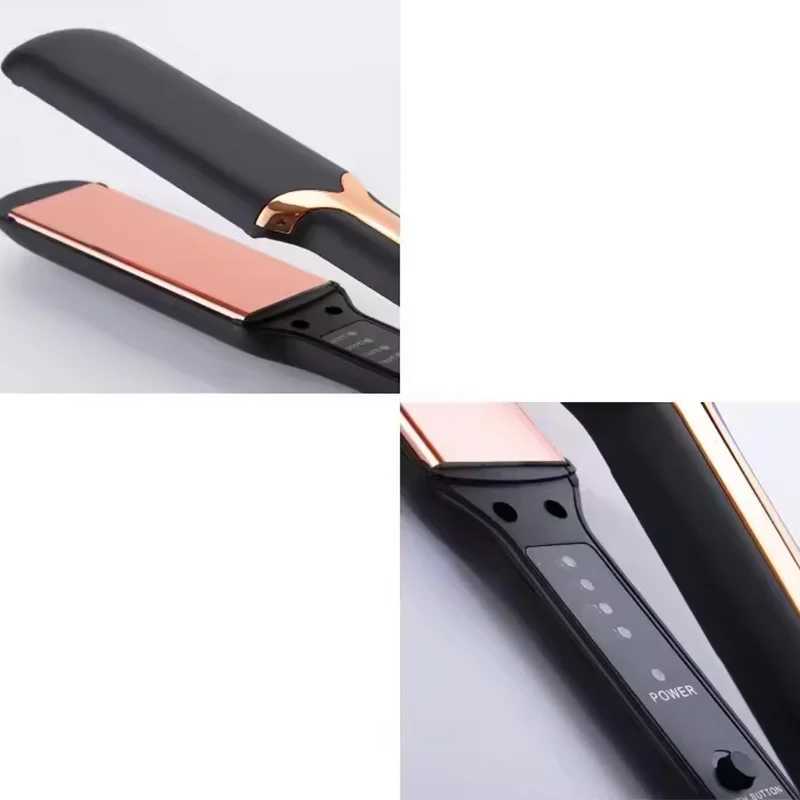 Professional Flat Iorn Straightener And Curler ceramic High Heat flat irons home Salon hair styler toolsXJ250621