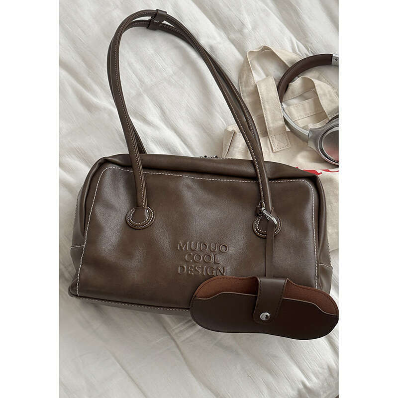 Niche designer bag Texture Underarm for Women Bags 2024 Autumn New Large Capacity Tote Single Shoulder Commuter Bag