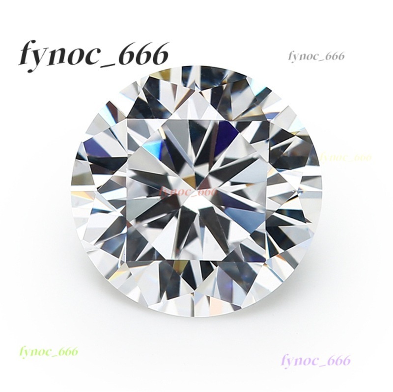 0.7-3mmd color small circular Mosonite bare stone foot reflexed vs white small crushed diamond loose mix