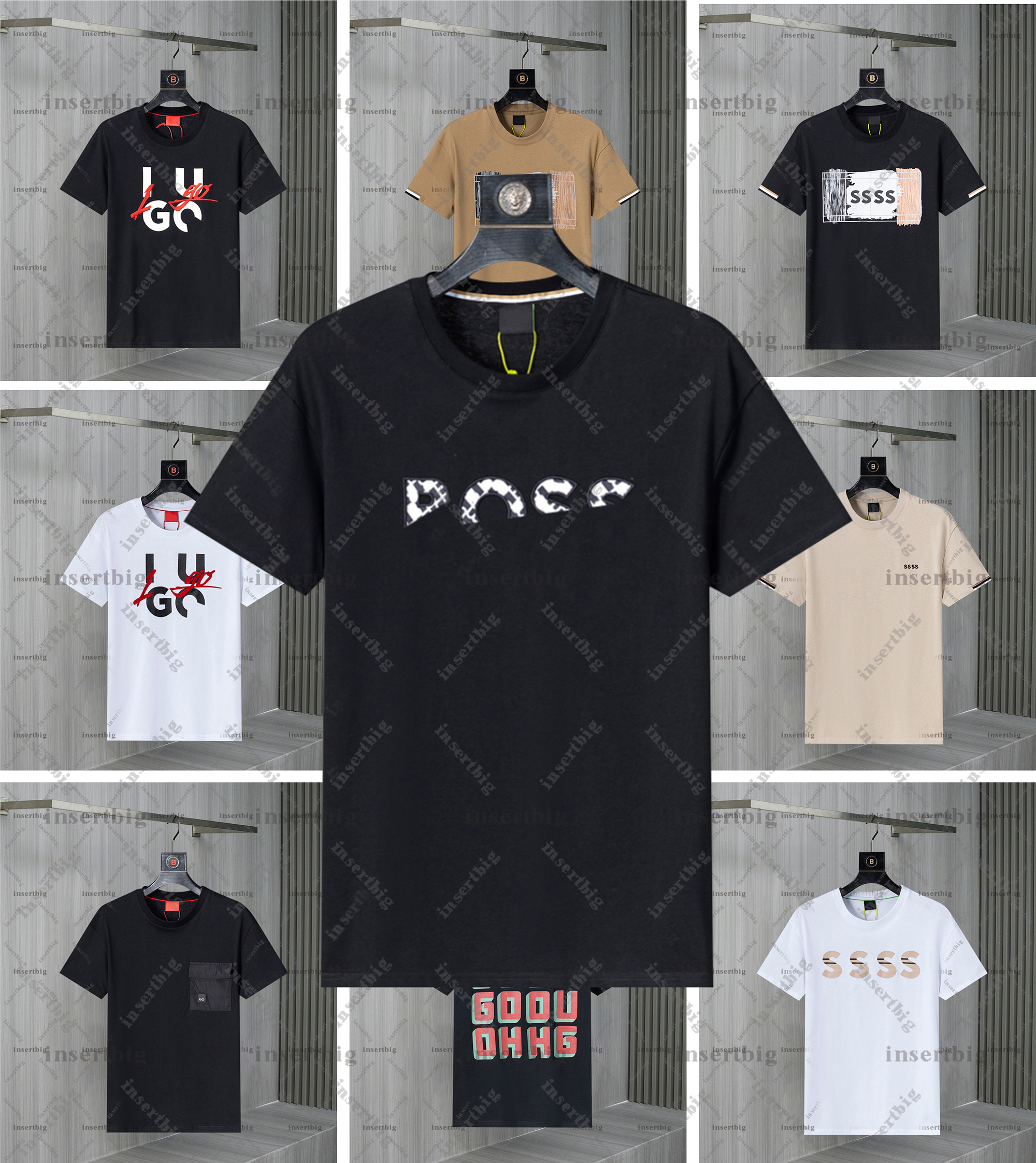 2025 Summer Designer Mens T Shirt with Letter Printing High Quality 100% Cotton T Shirt Comfortable Elastic Round Neck Men's and Women's Tshirt 666