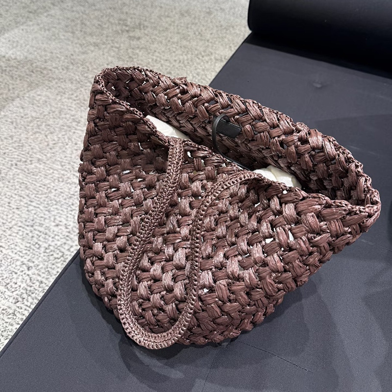 Free shipping designer bag 2025 New Simple Commuter Versatile Straw Bag Fashion Fresh Handbag Crossbody Women Bag Factory Direct Supply
