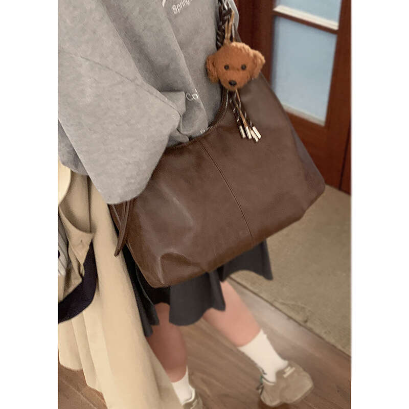 Milad Large designer bag Capacity Underarm for Women 2024 New Versatile Shoulder Crossbody Commuter Tote Bag
