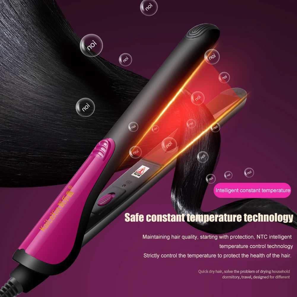 Straight Curly Hair Dual-Use Bangs Splint Household Ironing Hair StraightenerXJ250621
