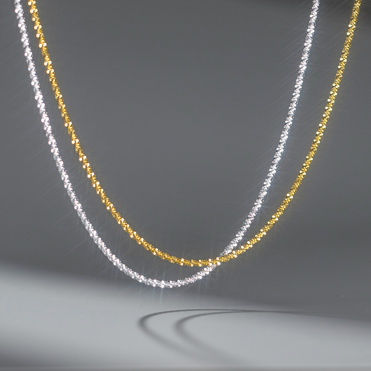 Choucong Ins Top Sell Sparkling Simple Fashion Jewelry Genuine 100% 925 Sterling Silver Bright Party Bright Women Lady Chains Star Necklace For Lover 