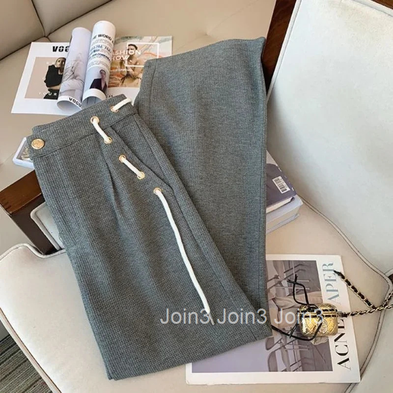 Fashion 2 Piece Sets Women Clothing Sweet Beading Bow Hoodie Tops High Waist Straight Wide Leg Pants Outfits Casual Korean Suit
