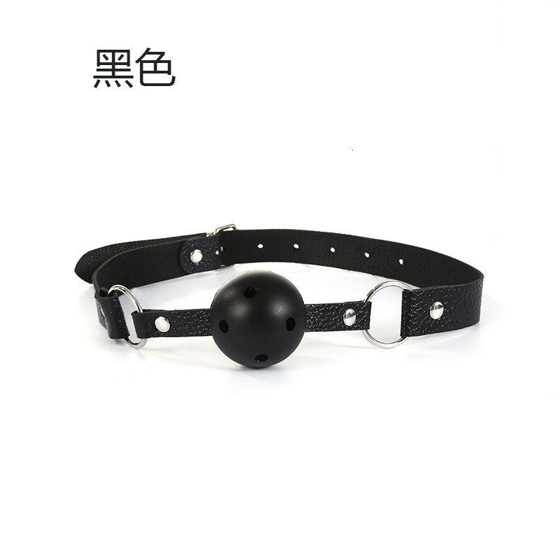Leather BDSM Restraint Mouth Gag Training Couple Teasing Adult Products Alternative Sexy Toys