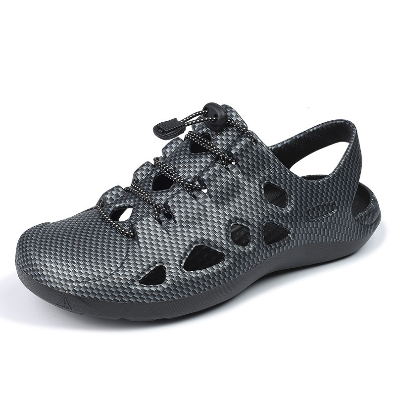 Luxury Brand Designer Shoes Sandals Factory New Cross-Border Large Size Lace-Up Lightweight EVA Sandals For Men Outdoor Casual Breathable Beach Clogs 