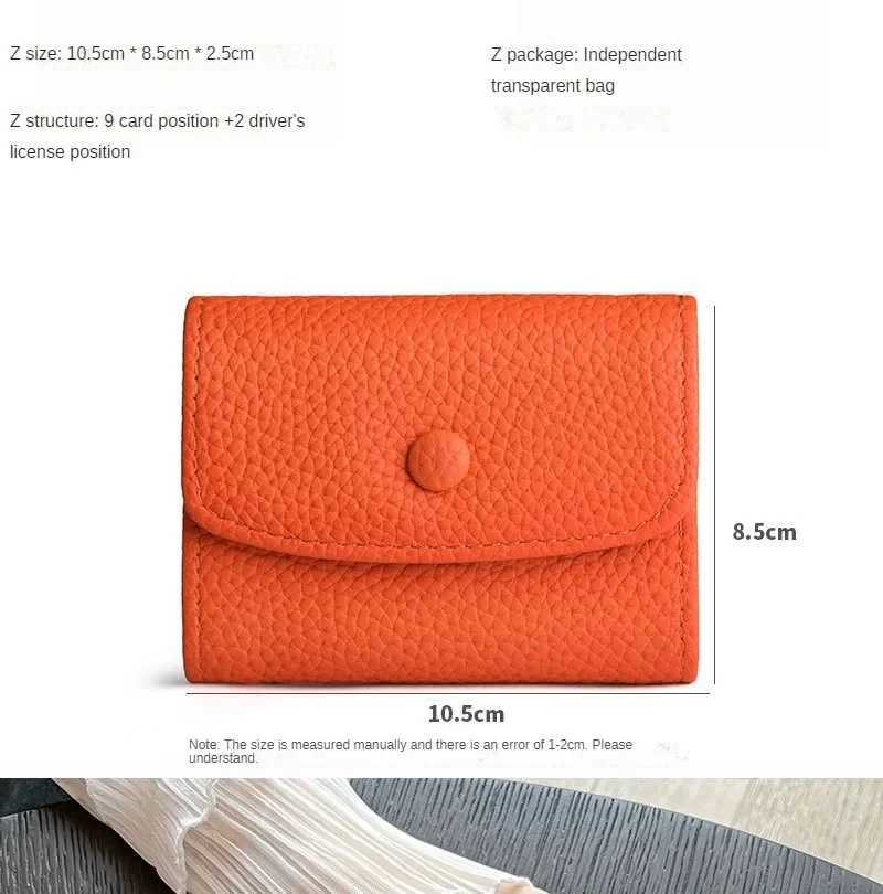 Women Fashion Card Holders Bag Small Gift Coin Pouch PU Wallets ID Card Holder Cover Z250621