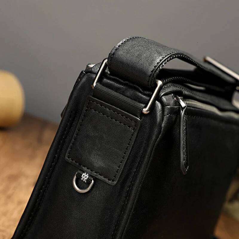 Original Messenger Fashion Men's Shoulder Genuine Leather Casual Boys Crossbody Bags Male Bag