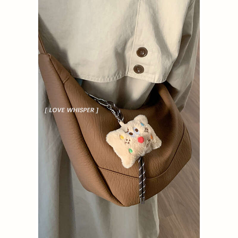 designer bag Minimalist Texture Women's 2024 New Soft Dumpling Versatile Shoulder Crossbody Bag