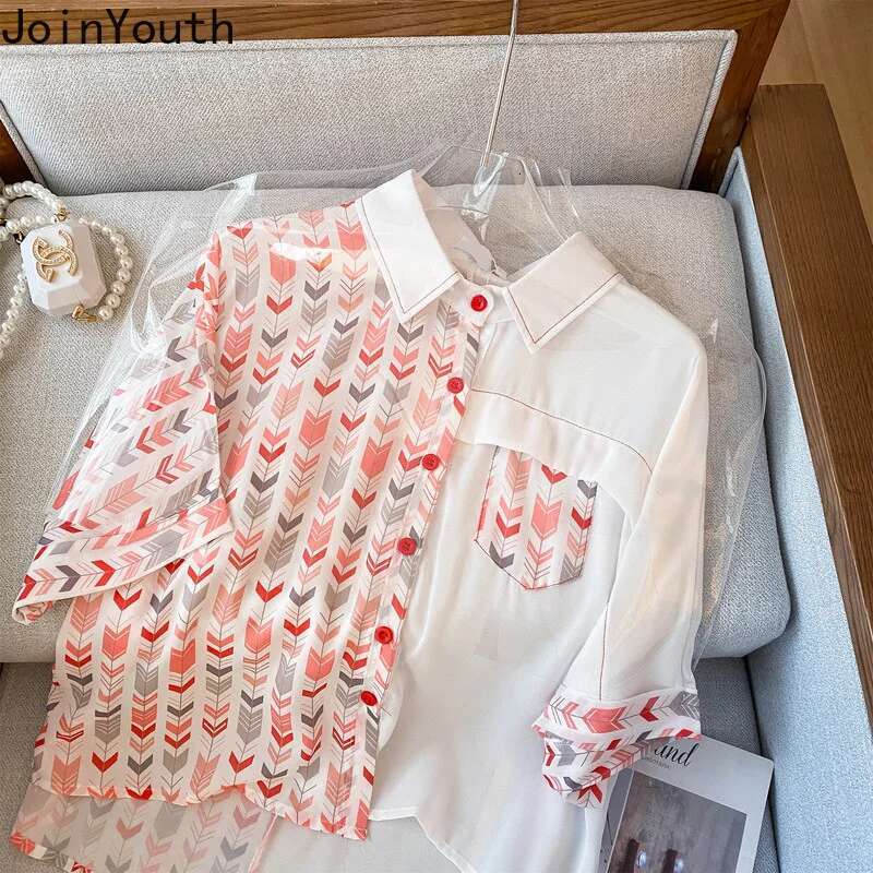 Fashion Tracksuit Korean Two Piece Set Women Loose Shirt Tops Casual Shorts Sets Y2k Clothes Suit Streetwear BF Outfits 2 Pcs