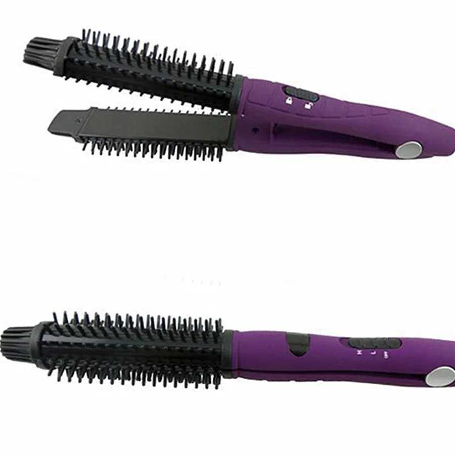 Multifunctional Hair Straightener Flat Iron Hair Curler Brush Electric Hair Crimper Curling Iron Looper Hair StyleXJ250621