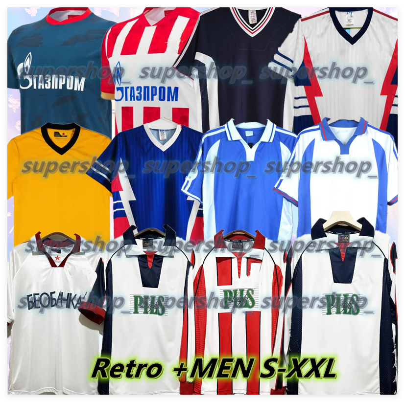 2024 2025 2026 Retro classic Red Star Belgrade soccer jerseys 1995 1996 1997 1999 2001 Yugoslavia Savicevic men Pancev Prosinecki Long sleeves football shirt