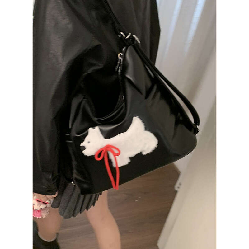Autumn Fashion Large Capacity Underarm Women's 2024 New Plush Puppy designer bag Tote Bag Multifunctional Backpack