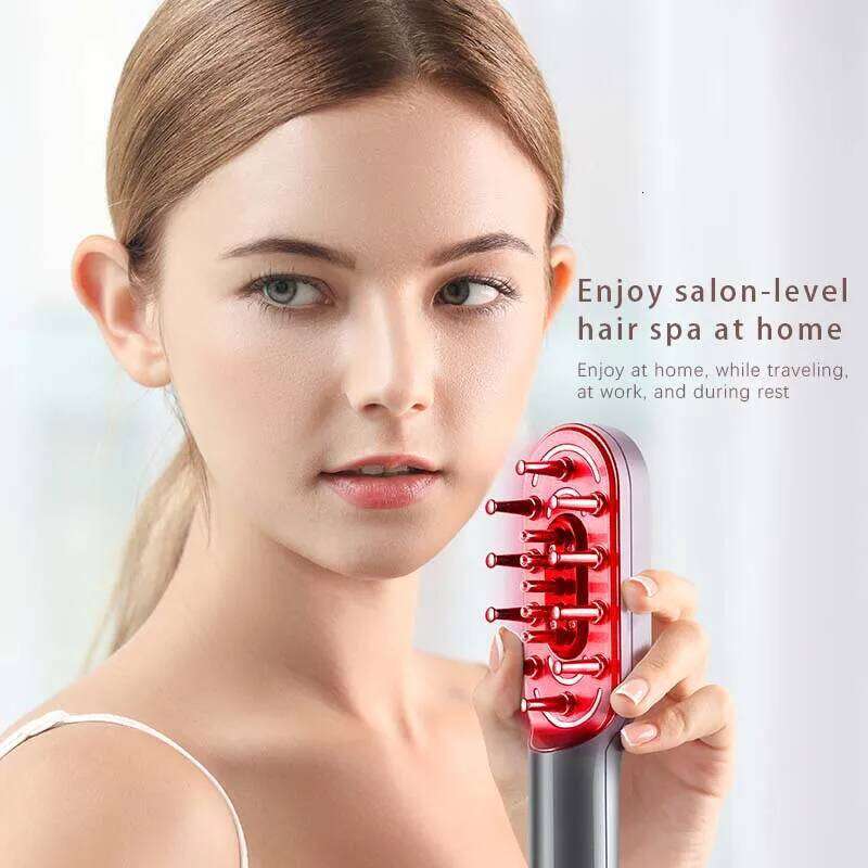 Electric Custom Smooth Combs Skin Care Products Regrowth Treatments Hair Straightener Hot Heating Comb