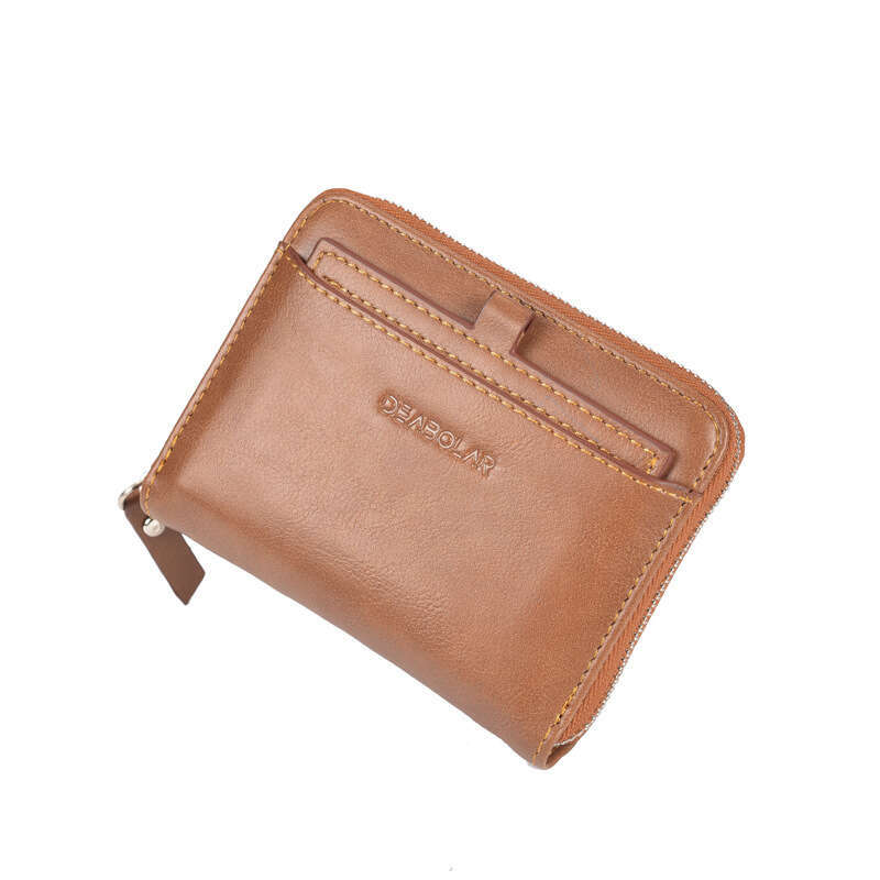 Hot Selling Men's Anti-Theft Anti-Magnetic Multi-Card Slot Leather Wallet Fashionable Personalized Coin Purse Card Holder wallet designer mens wa