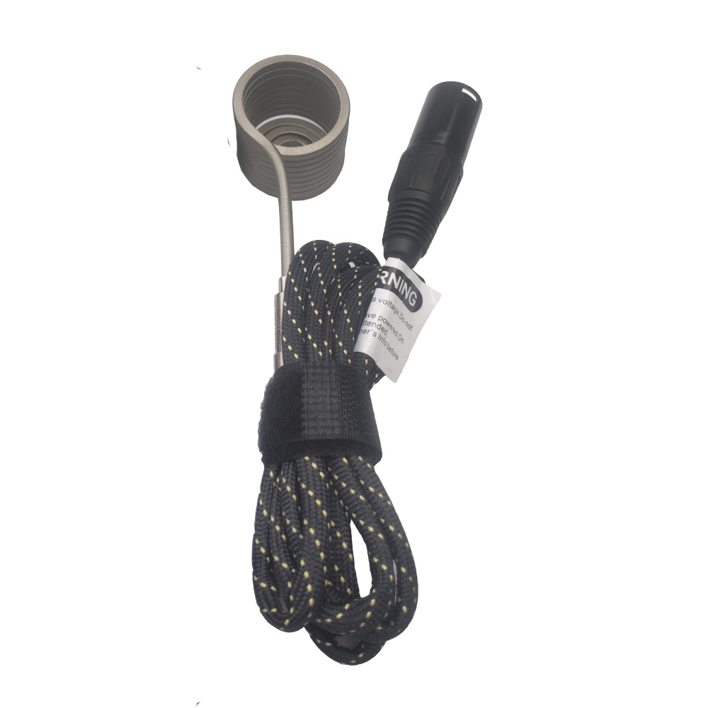 Wholesale 10 Wrap 25/30Mm Axial Heating Coil With 5 Pin XLR Male Plug And Dwe74 K Type Thermocouple For E Nail Electric Digital PID Controller