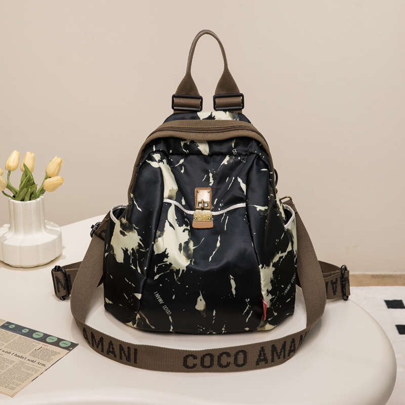 High-end Backpack for Women 2025 New Fashion Commuter Large Capacity Oxford Cloth Ladies Casual Travel Bag