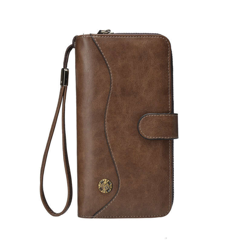 Hot Selling Men's Handbag Zipper Long Wallet Multi-functional Clasp Clutch Phone Bag wallet designer mens wallet