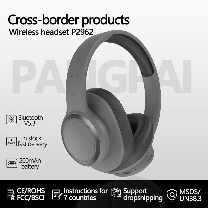 Headset wireless bluetooth music subwoofer game type-c