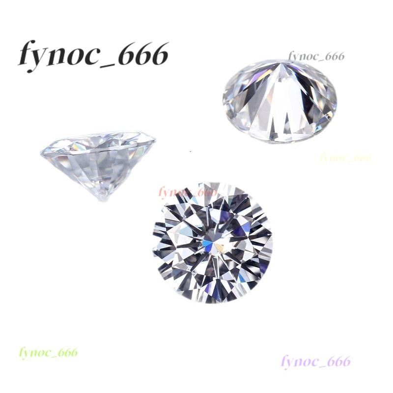 D Color Super White Test Pen 0.7mm-3mm Small Round Moissanite Diamonds Moissanite Small Cubic Chips