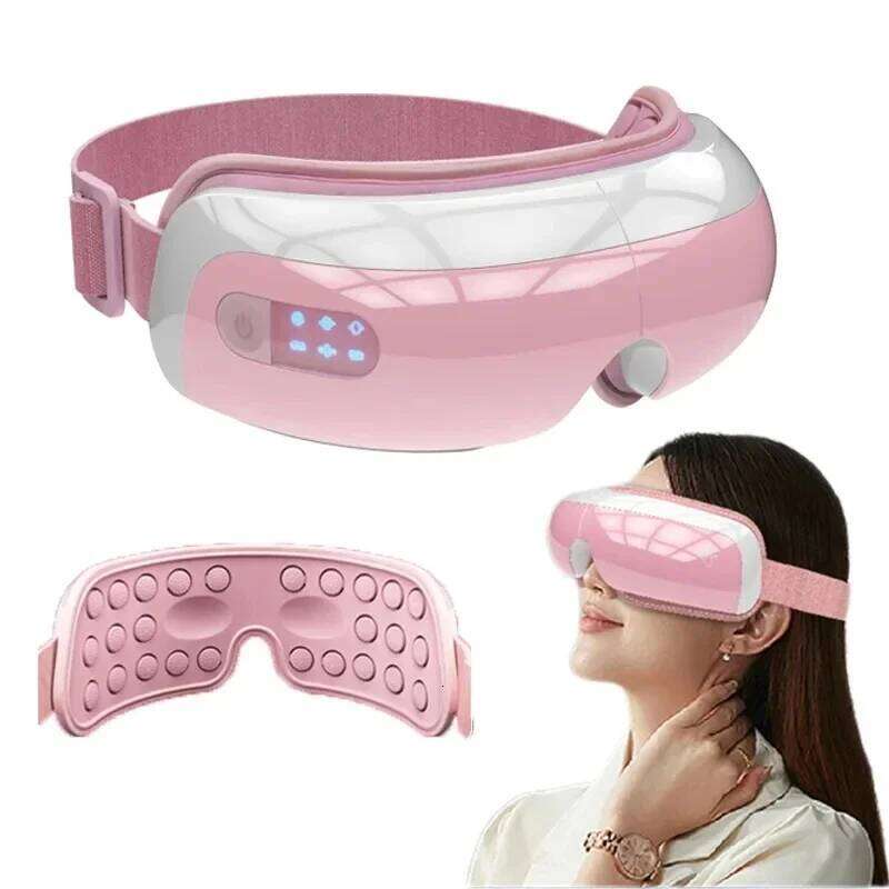 Designer Luxury New Electric Massager Vibration Hot Compress Air Bag Relief Fatigue Removal Dark Circle Sleep Eye Care Massage Instrument