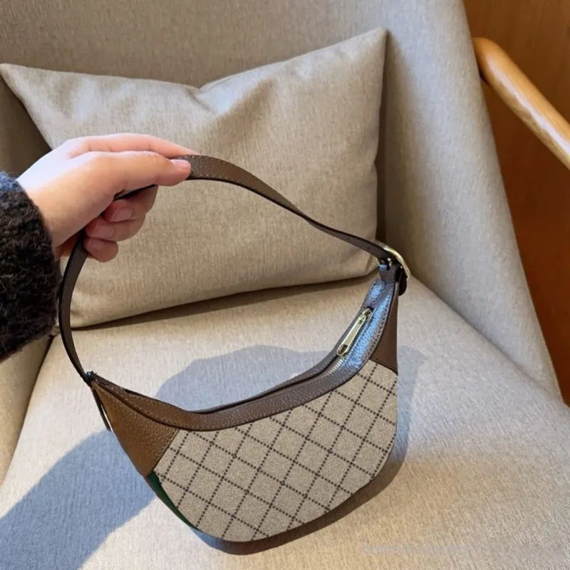 Top Designer Half Moon Shoulder Bag Women Hobo Crossbody Luxury Brand armpit Bags Crescent Purse Classic Mini Handbag Leather Wallet Luxury Bag women sac Luxe