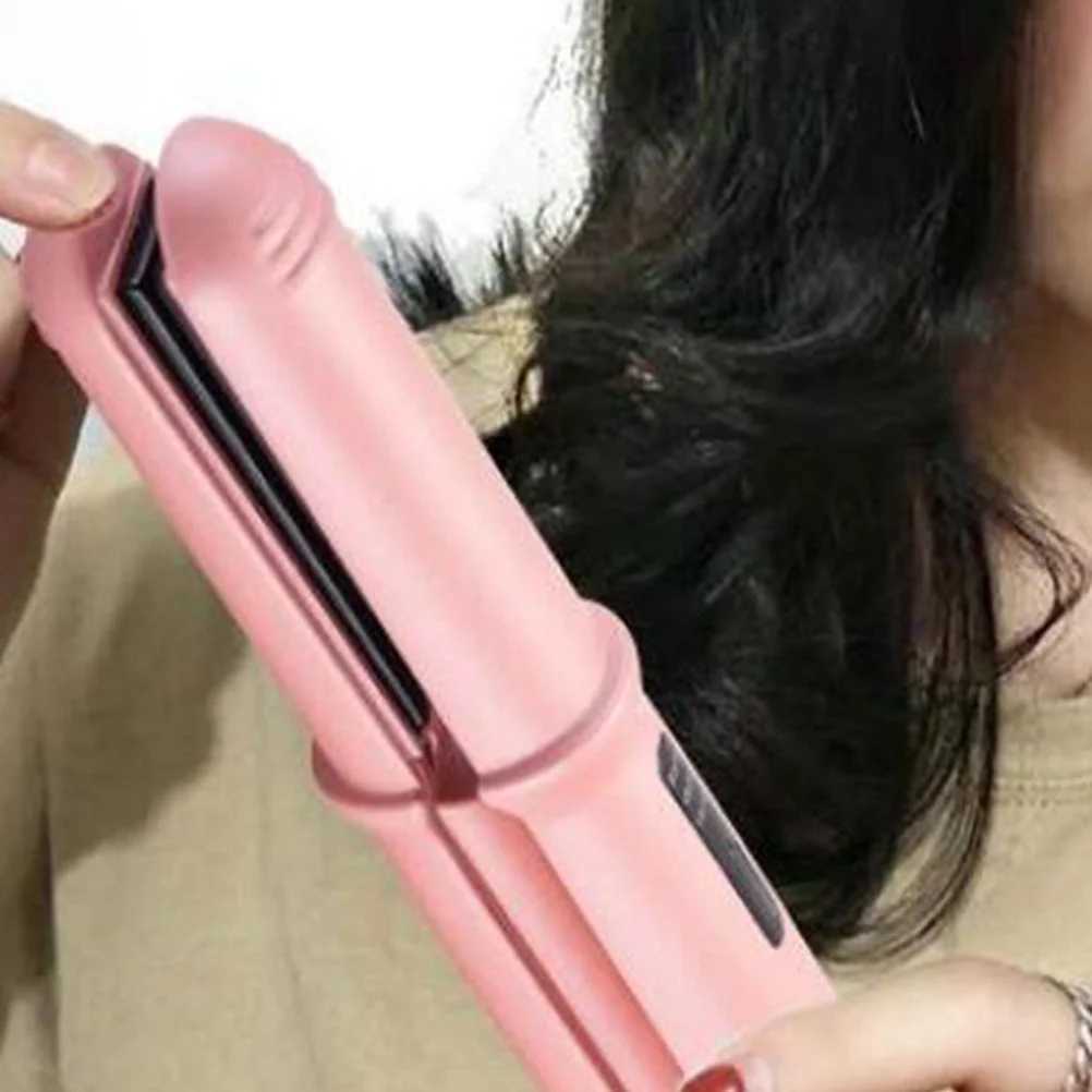 Hair Curler Rollers Portable Curling Straightening Household Straightener StudentXJ250621