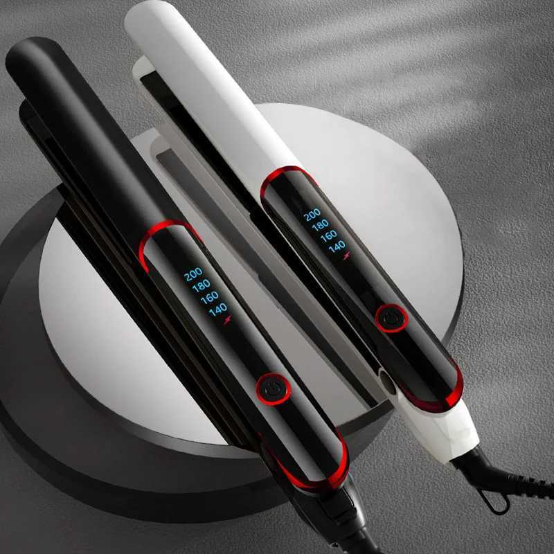 26MM Negative Ion Hair Straightener Twist Straightening Curling Iron Pro Anti-scald Ceramic Glaze Fast Heating Styling Flat IronXJ250621