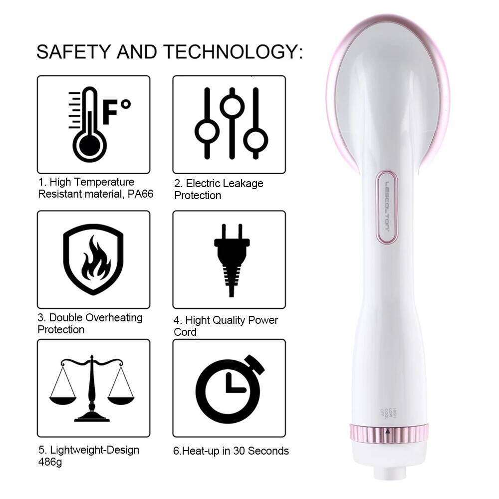 Multifunctional Brush Care Comb One Step Styler For Dryer Negative Ion Hair Blower Straightener