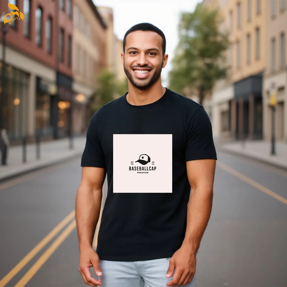 free shipping of customized super Trendy Men's round-neck short-sleeved quick-drying T-shirt with exquisite patterns from US