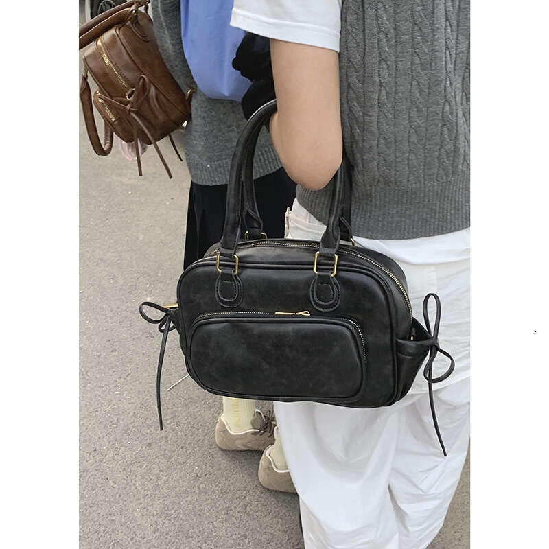 designer bag Textured Handbag Small Bag for Women 2024 New Simple Multifunctional Casual Backpack