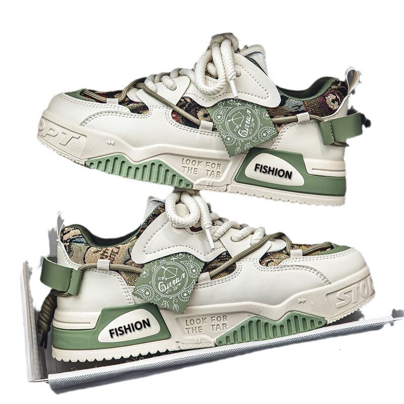 Luxury Brand Designer Shoes Sandals Trendy Men's Shoes Summer Casual Design Sense Niche Original Sneakers For Middle School Students Versatile Sp