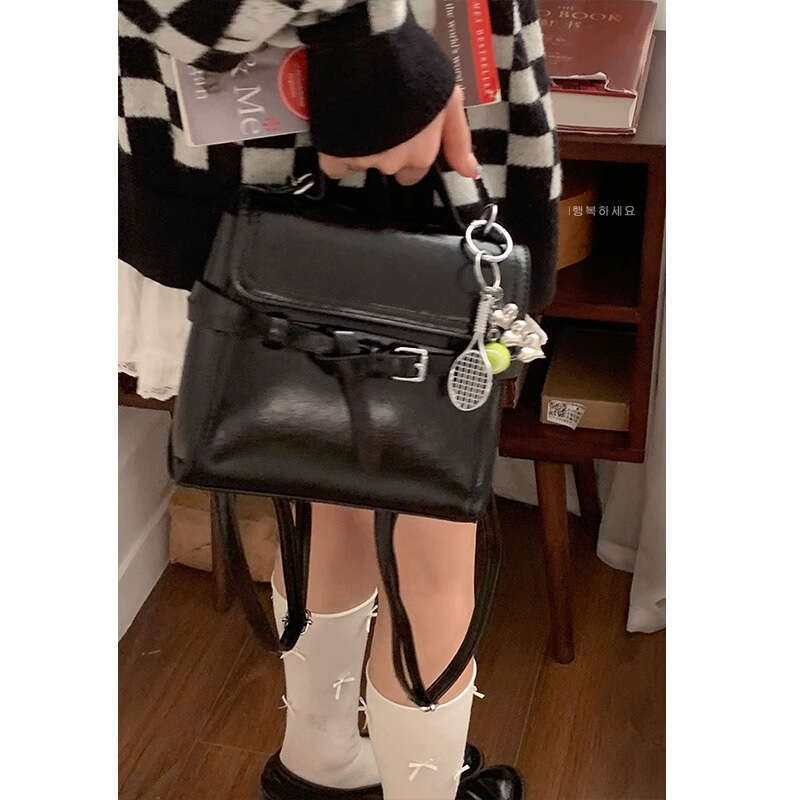 designer bag Women's Autumn Winter Handbag 2024 New High-end Simple Small Square Bag Multifunctional Casual Backpack