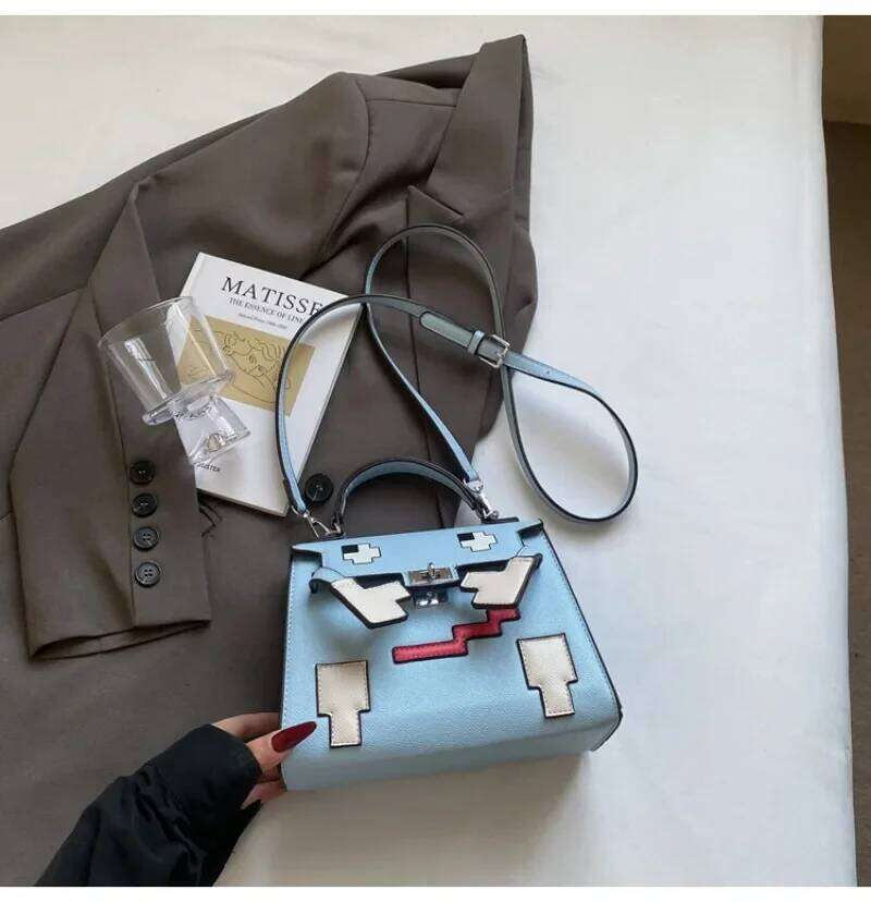 Women's Convertible Crossbody Bag Genuine Leather Handbag 3-Way Shoulder Purse With Adjustable Chain Strap For Versatility