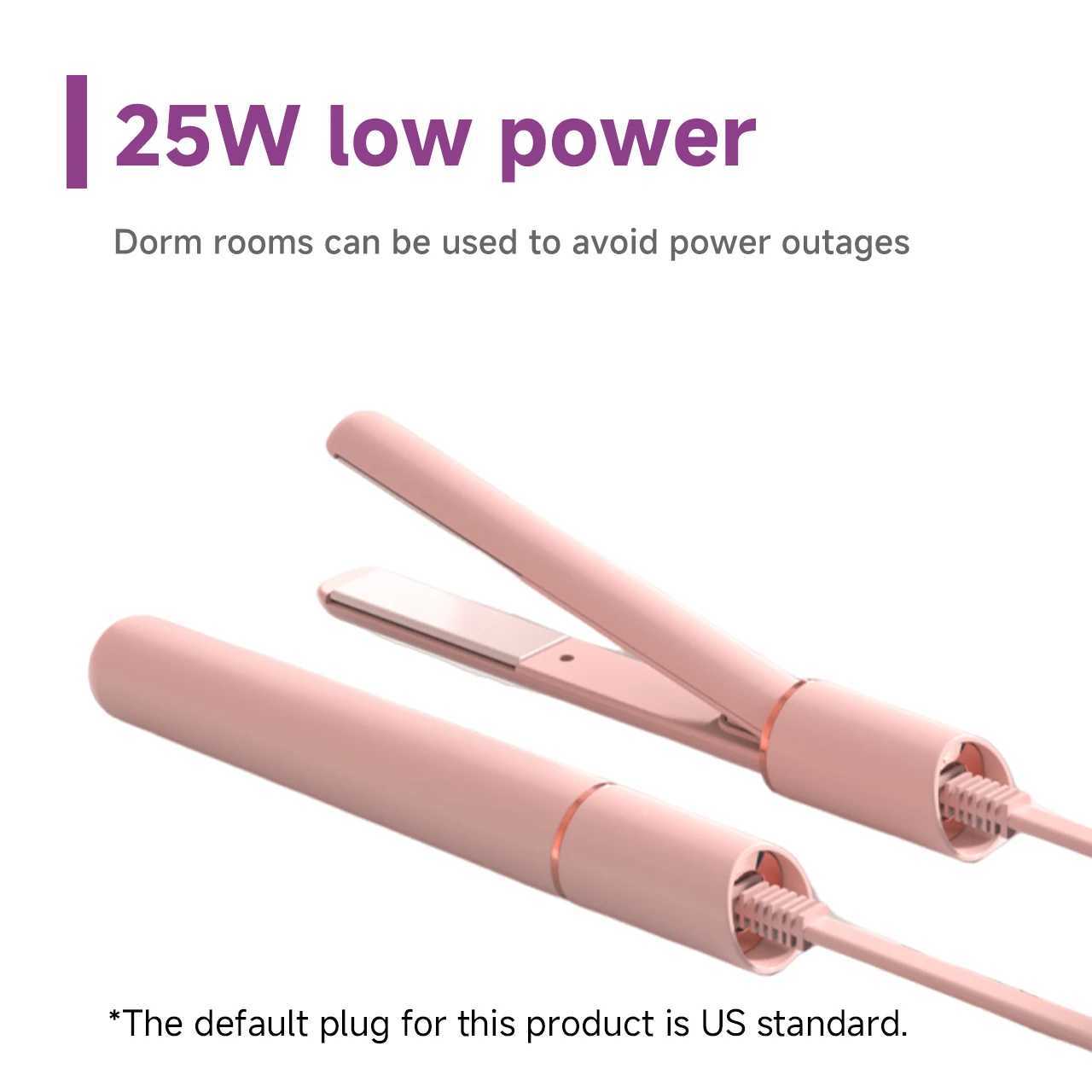 3 in 1 Hair Iron High Quality flat iron Straightening hot comb mini professional hair straightener Curling Iron Styling ToolsXJ250621
