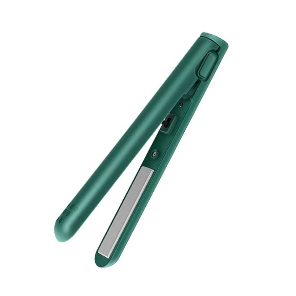 Mini USB Iron Green Quick Heat Travel Hair Styling Tool Straightener Women Hair Straightener Lightweight EfficientXJ250621