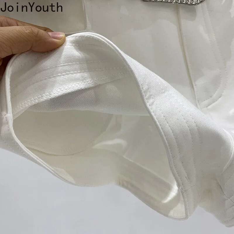 2025 New Bottoms Jean Shorts Women Heavy Diamond Belt Y2k Pants Pantalones Cortos De Mujer Fashion Summer Bodycon Short Mujer