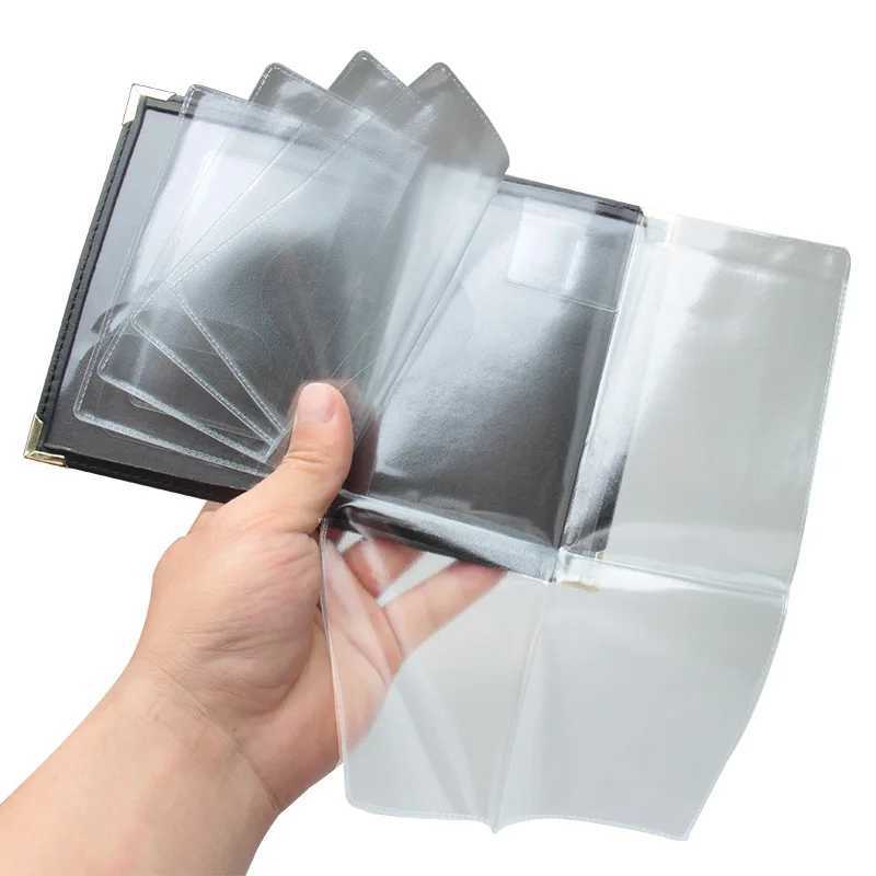 Women Men Passport Holder Bags Wallet Vintage Pu Leather Passport Cover Documents Card Bag Auto Driver License Cover Bags Pouch Z250621