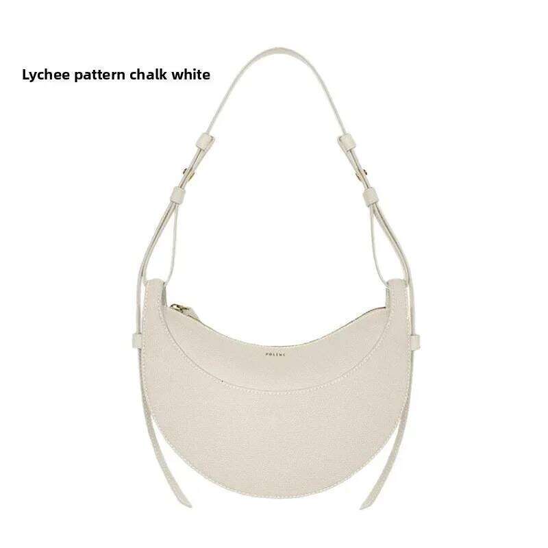 French niche design single shoulder crossbody crescent bag