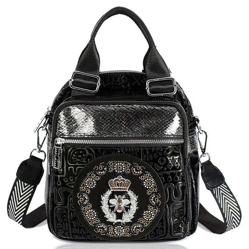 Designer bag Brand Women Female High Quality Black Backpack Teenade Girl School Bag Fashion Small Daily Shoulder Bags Mochila