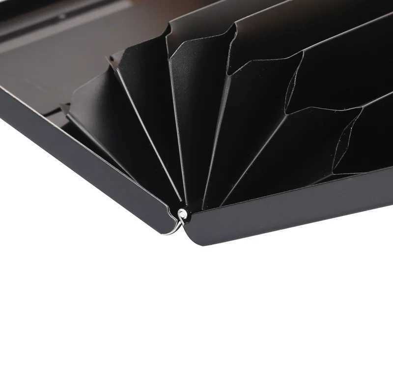 Hot Case Wallet Men Women Business Multifunction Slim Wallet Stainless Steel Card Holder 6 Cards 8 Cards 10 Cards Z250621