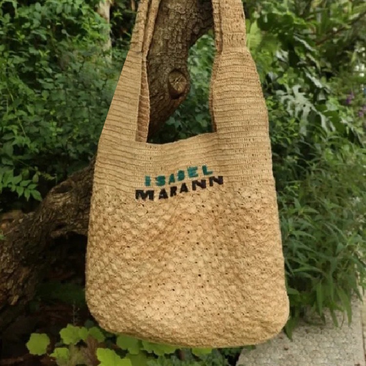 Free shipping designer bag Star Internet Celebrity Same Style Casual Versatile Simple Embroidered Straw Woven Bag Bucket Bag Shoulder Bag Crossbody Ba