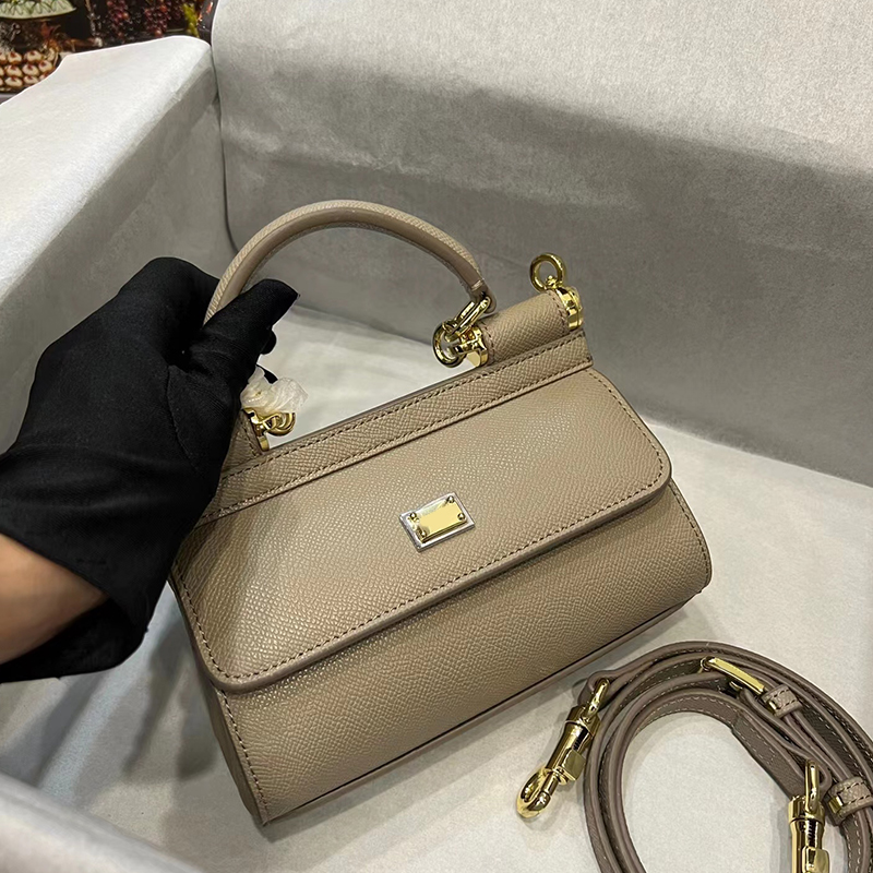 Designer Bag Luxury Bag Shoulder Bag Womens Fashion Mini Sicily Bag High quality Leather buckle handbag Fashion Casual Handbag